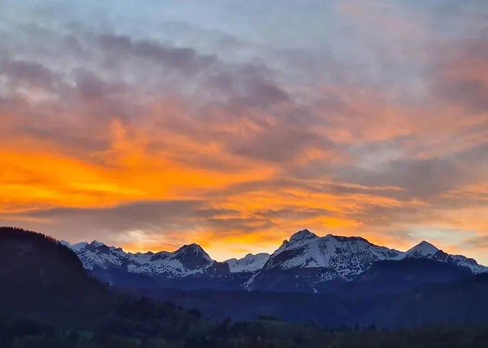 With Views On Alps Vakantiehuis Bohinj